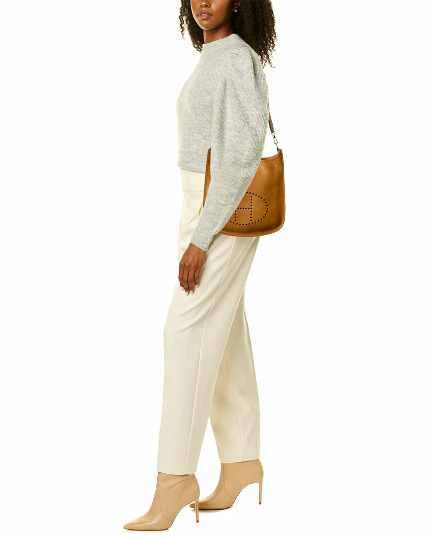 Hermès Brown Clemence Leather Evelyne I PM (Authentic Pre-Owned) Women Crossbody Bags - Image 5