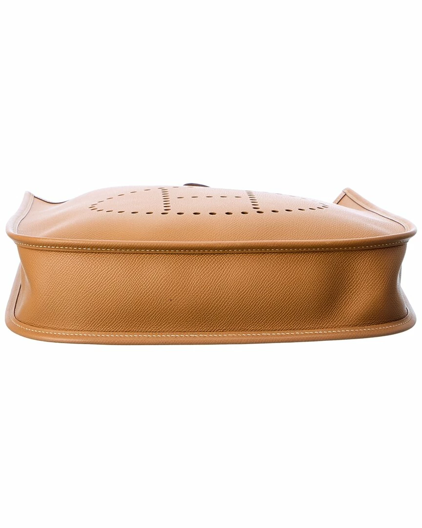 Hermès Brown Clemence Leather Evelyne II PM (Authentic Pre-Owned) Women Crossbody Bags 5 Hermès Brown Clemence Leather Evelyne II PM (Authentic Pre-Owned) Women Crossbody Bags - Image 3