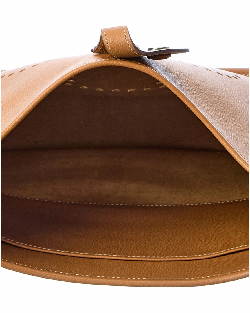 Hermès Brown Clemence Leather Evelyne II PM (Authentic Pre-Owned) Women Crossbody Bags 6 Hermès Brown Clemence Leather Evelyne II PM (Authentic Pre-Owned) Women Crossbody Bags - Image 4