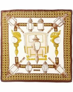 Hermès "Feux De Route," By Le Carre Silk Scarf (Authentic Pre-Owned) Women Scarves & Wraps