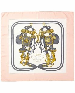 Hermès "Brides De Gala," By Hugo Grygkar Silk Scarf (Authentic Pre-Owned) Women Scarves & Wraps