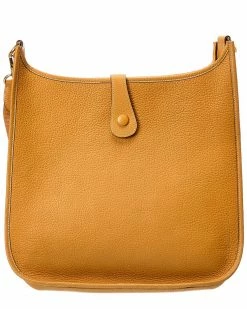 Alternative view of Hermès Brown Ardennes Leather Evelyne I GM (Authentic Pre-Owned) Women Crossbody Bags