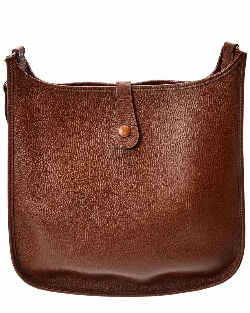 Hermès Brown Ardennes Leather Evelyne I GM (Authentic Pre-Owned) Women Crossbody Bags 4 Hermès Brown Ardennes Leather Evelyne I GM (Authentic Pre-Owned) Women Crossbody Bags - Image 2
