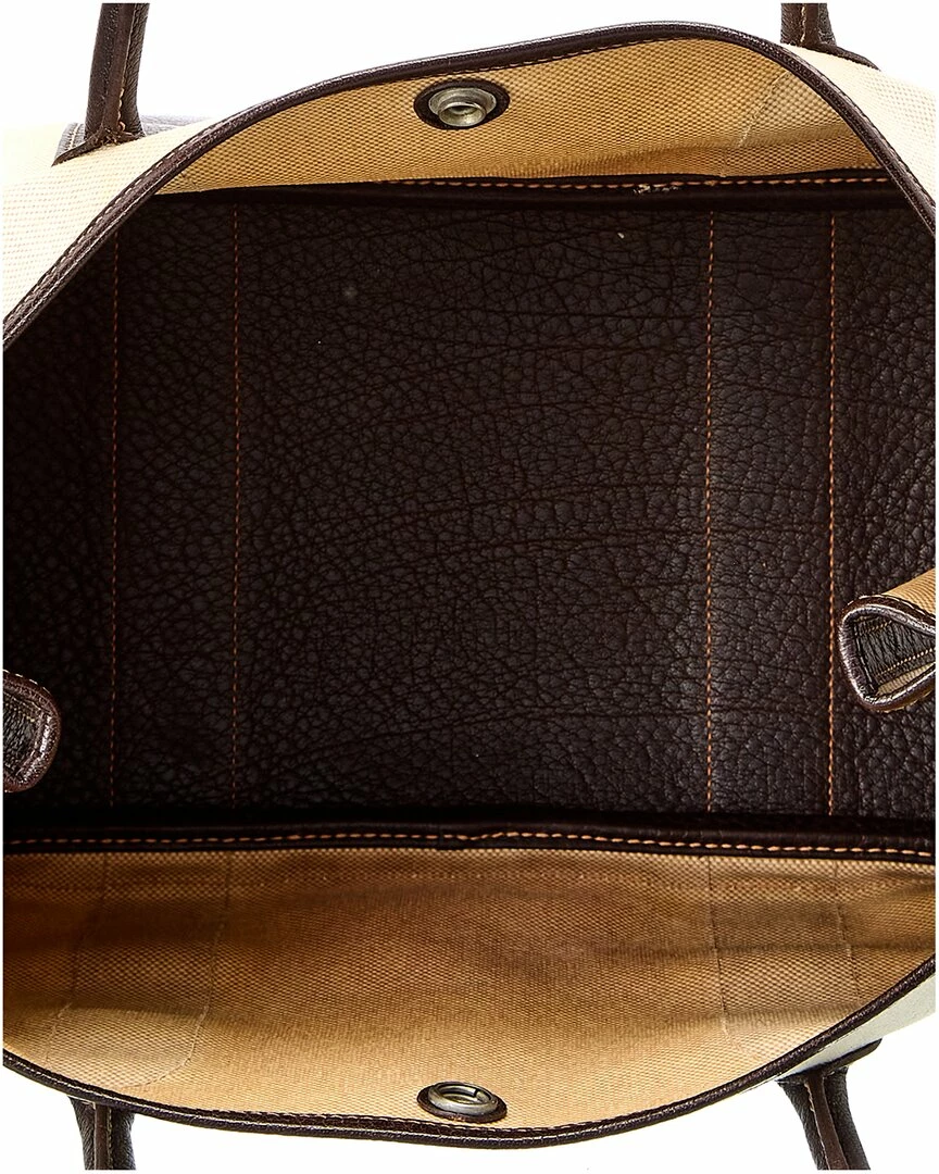 Hermès Brown Canvas Garden Party Tote PM (Authentic Pre-Owned) Women Satchels & Top Handles - Image 4