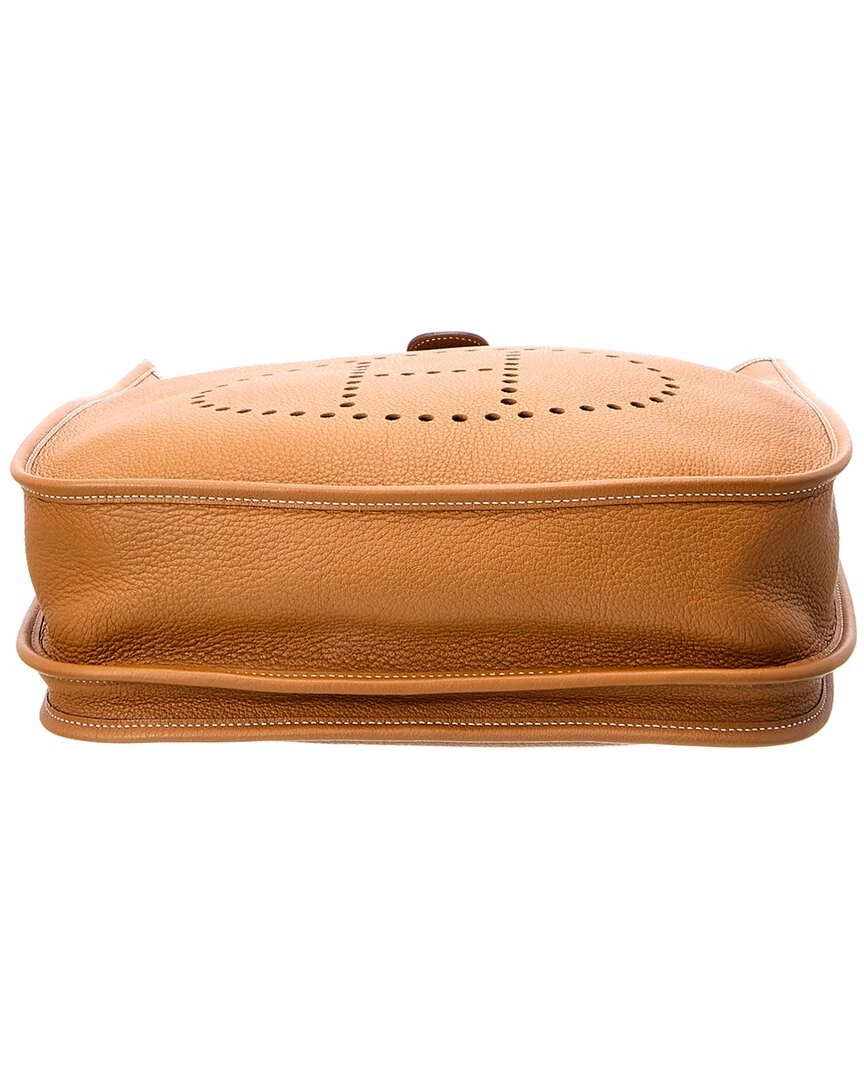 Hermès Brown Clemence Leather Evelyne II GM (Authentic Pre-Owned) Women Crossbody Bags 5 Hermès Brown Clemence Leather Evelyne II GM (Authentic Pre-Owned) Women Crossbody Bags - Image 3