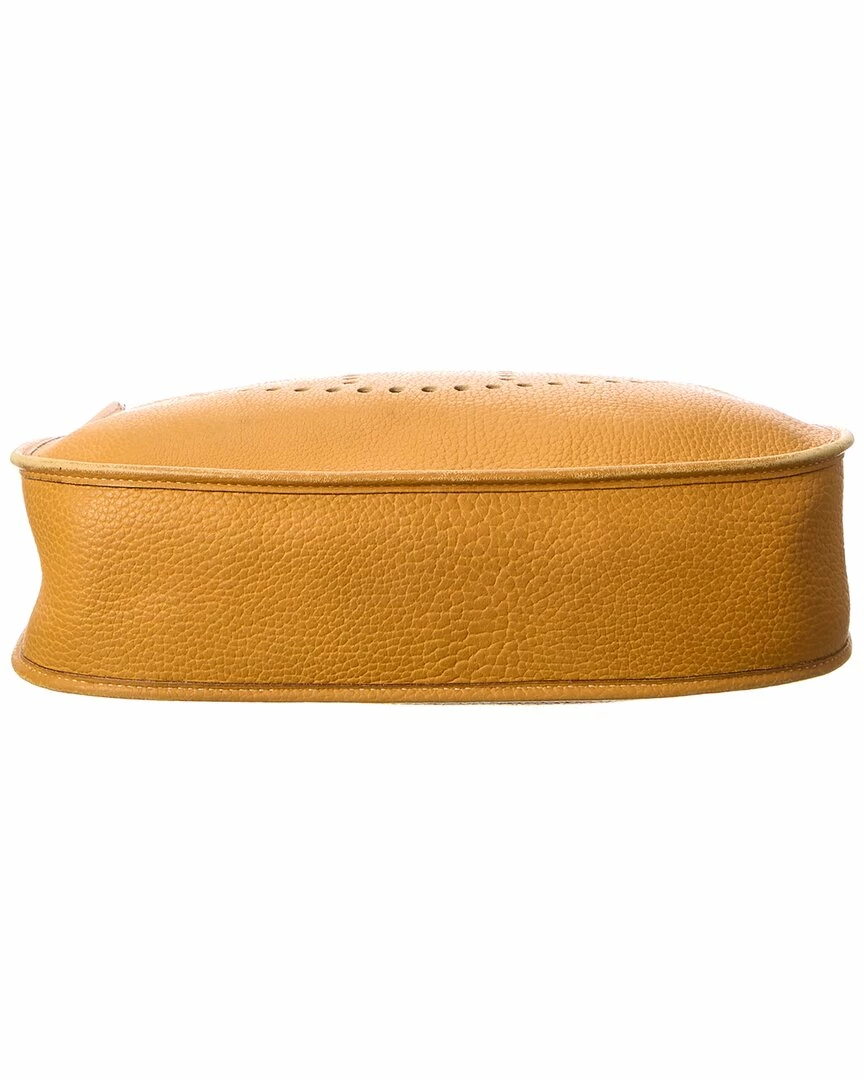 Hermès Brown Clemence Leather Evelyne I GM (Authentic Pre-Owned) Women Crossbody Bags - Image 3