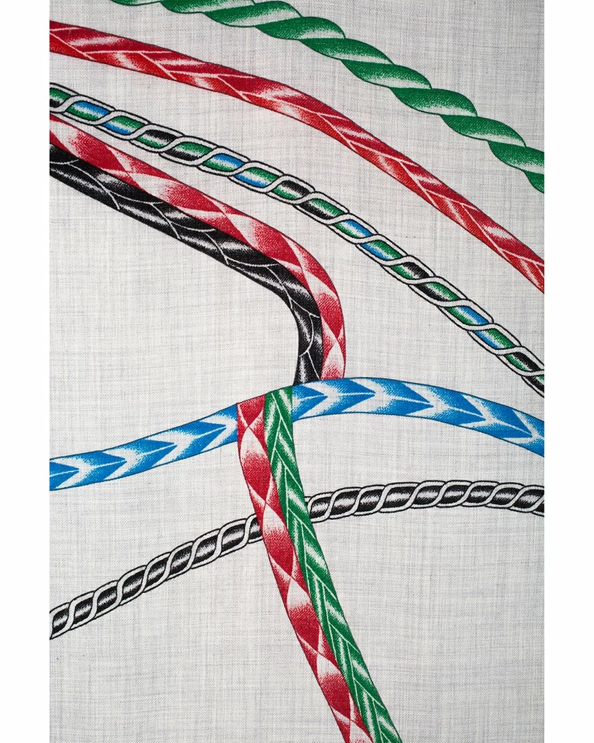 Hermès "Robe Du Soir," By Florence Manlik Cashmere & Silk-Blend Scarf (Authentic Pre-Owned) Women Scarves & Wraps - Image 2