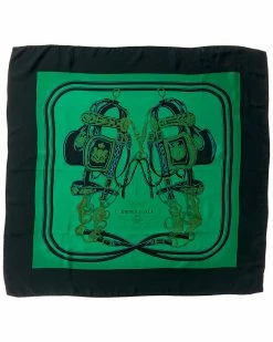 Hermès "Brides De Gala," By Hugo Grygkar Silk Scarf (Authentic Pre-Owned) Women Scarves & Wraps