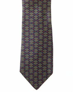 Hermès Chain Silk Tie, Size OS (Authentic Pre-Owned) Women Scarves & Wraps