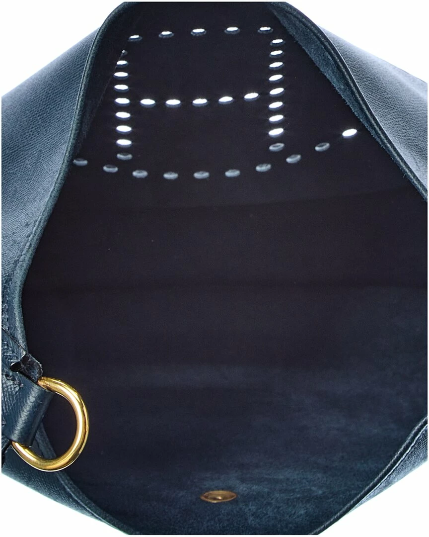 Hermès Blue Epsom Leather Evelyne I PM (Authentic Pre-Owned) Women Crossbody Bags 6 Hermès Blue Epsom Leather Evelyne I PM (Authentic Pre-Owned) Women Crossbody Bags - Image 4