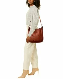 Hermès Brown Clemence Leather Evelyne I GM (Authentic Pre-Owned) Women Crossbody Bags -Hermès Shop 1111478536 RLLZ 5