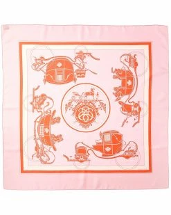 Hermès "Ex Libris," By Hugo Grygkar Silk Scarf (Authentic Pre-Owned) Women Scarves & Wraps