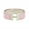 Hermès Palladium Clic Clac H Bangle (Authentic Pre-Owned) Women Bracelets