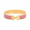 Hermès Plated Clic Clac H Bangle (Authentic Pre-Owned) Women Bracelets