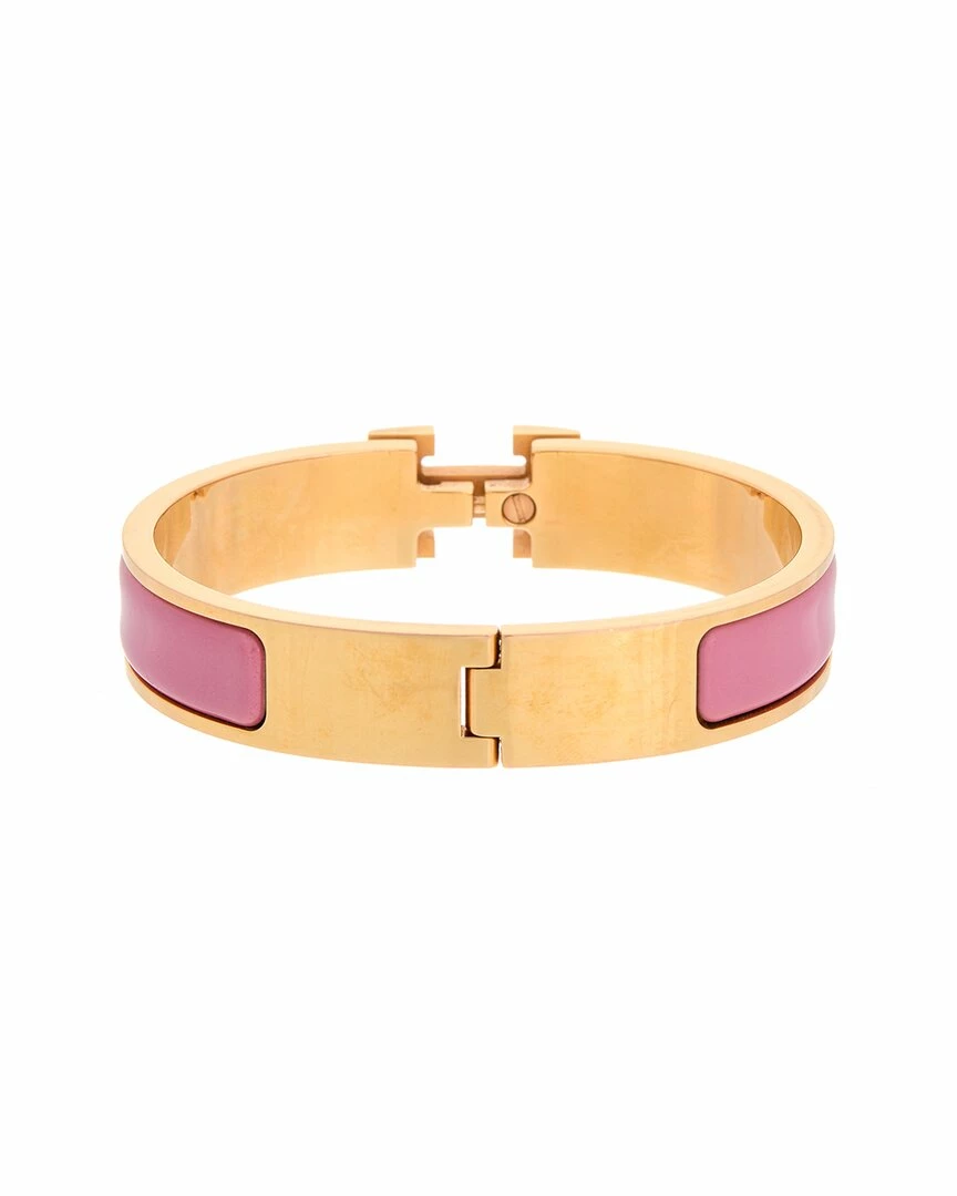 Hermès Plated Clic Clac H Bangle (Authentic Pre-Owned) Women Bracelets - Image 2