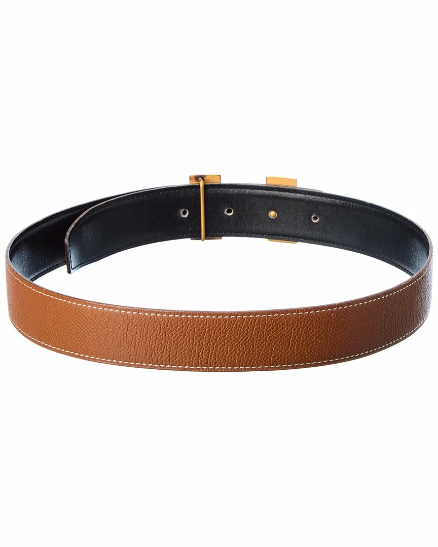 Hermès H Leather Belt, Size 70 (Authentic Pre-Owned) Women Belts - Image 2