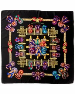 Hermès "Les Rubans Du Cheval," By Joachim Metz Silk Scarf (Authentic Pre-Owned) Women Scarves & Wraps