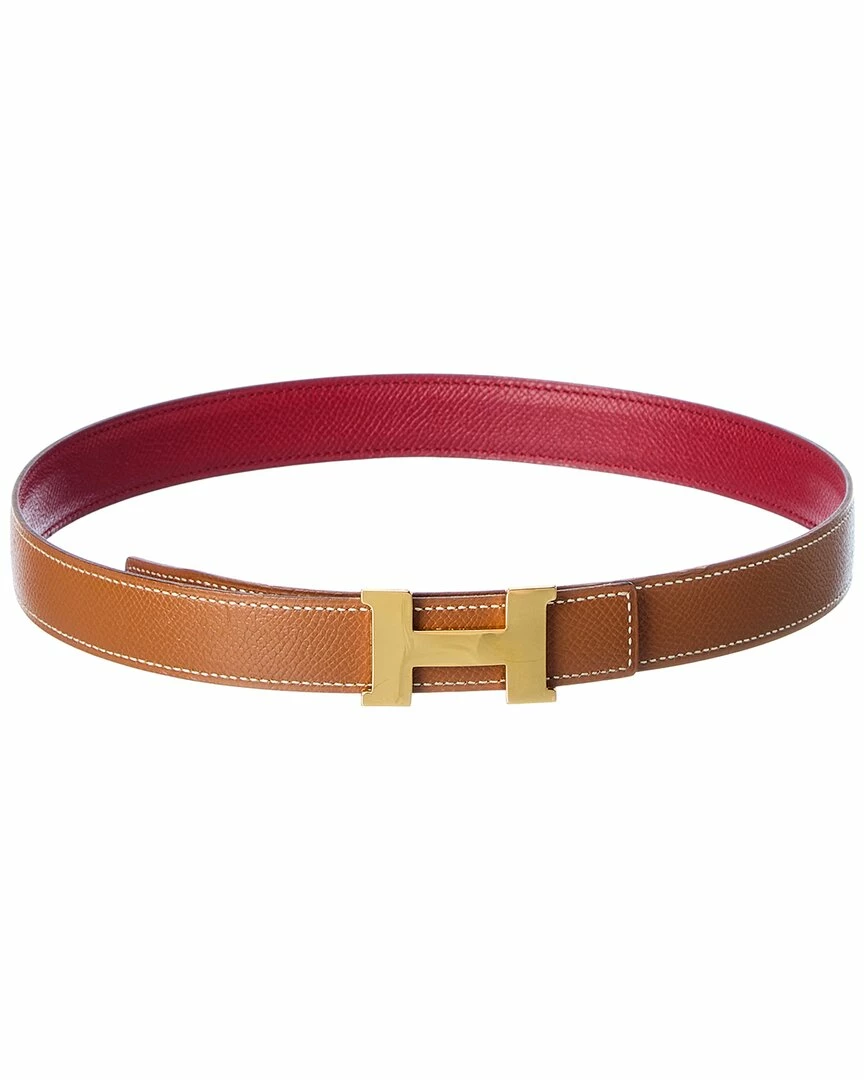 Hermès Mini Constance H Leather Belt, Size 65 (Authentic Pre-Owned) Women Belts