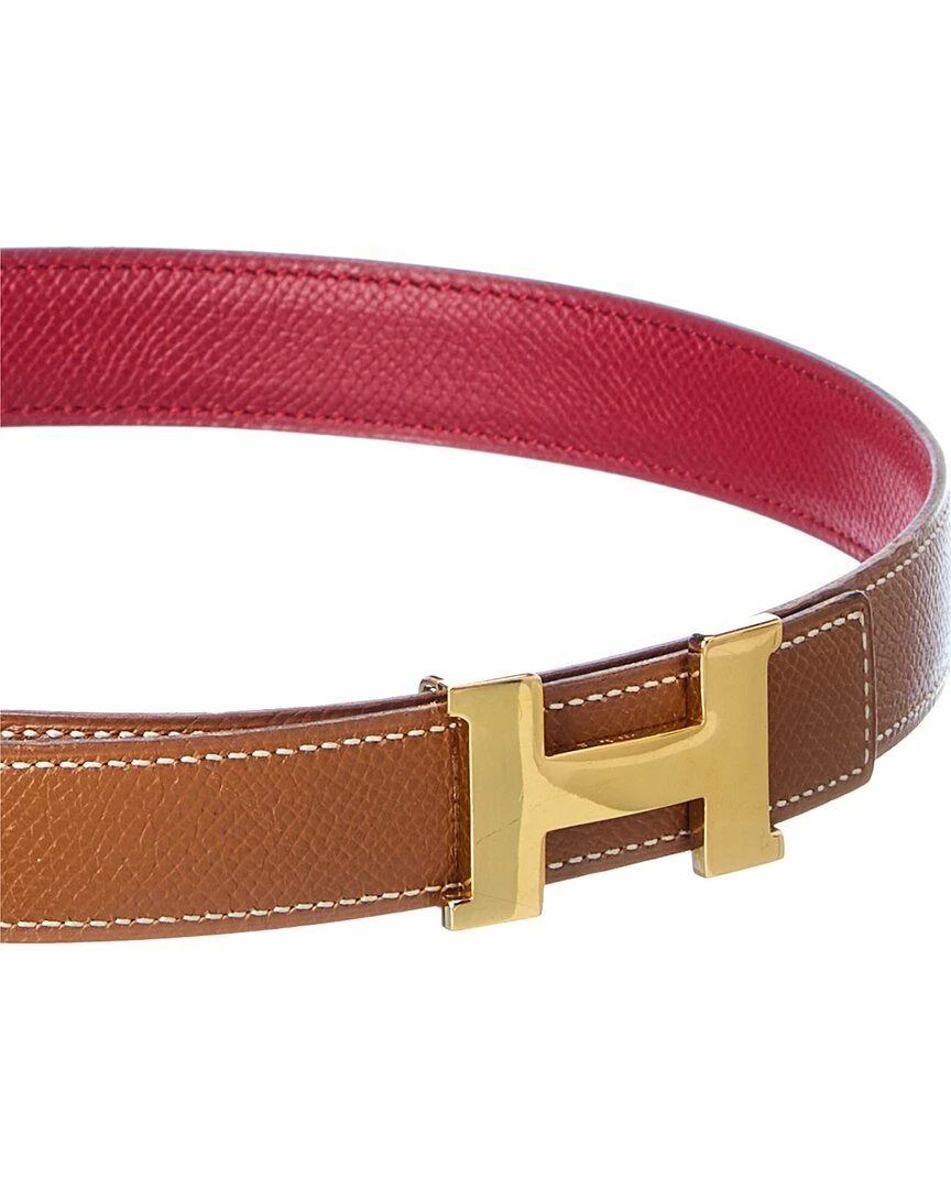 Hermès Mini Constance H Leather Belt, Size 65 (Authentic Pre-Owned) Women Belts - Image 3