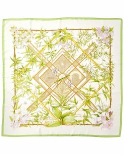 Hermès "Serenite," By Zoe Pauwels Silk Scarf (Authentic Pre-Owned) Women Scarves & Wraps