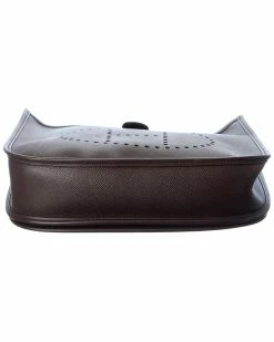 Hermès Brown Clemence Leather Evelyne II PM (Authentic Pre-Owned) Women Crossbody Bags -Hermès Shop 1111505334 RLLZ 3