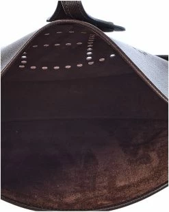 Hermès Brown Clemence Leather Evelyne II PM (Authentic Pre-Owned) Women Crossbody Bags -Hermès Shop 1111505334 RLLZ 4