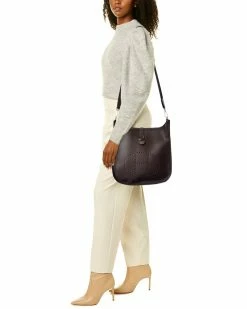 Hermès Brown Clemence Leather Evelyne II PM (Authentic Pre-Owned) Women Crossbody Bags -Hermès Shop 1111505334 RLLZ 5