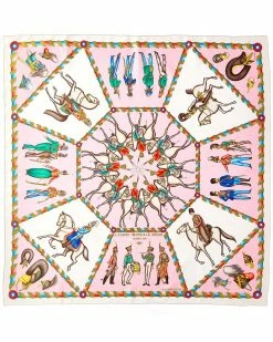 Hermès "L'Armee Imperiale Russe De 1816 A 1916," By Michel Duchene Silk Scarf (Authentic Pre-Owned) Women Scarves & Wraps
