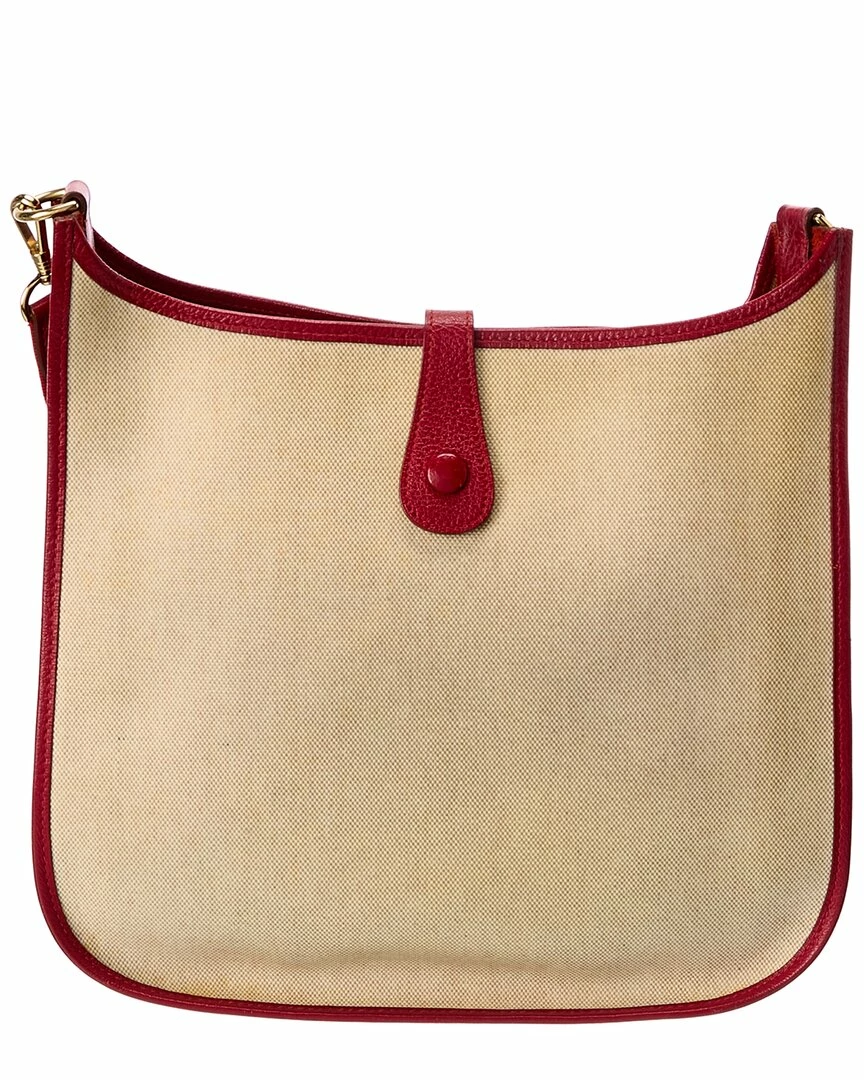 Hermès Red Ardennes Leather Evelyne I GM (Authentic Pre-Owned) Women Crossbody Bags 4 Hermès Red Ardennes Leather Evelyne I GM (Authentic Pre-Owned) Women Crossbody Bags - Image 2