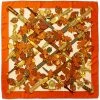 Hermès "Au Plus Dru," By Vladimir Rybaltchenko Silk Scarf (Authentic Pre-Owned) Women Scarves & Wraps