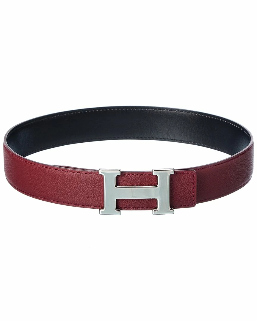 Hermès Constance H Leather Belt, Size 65 (Authentic Pre-Owned) Women Belts