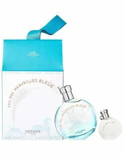 Hermès Women's Eau Des Merveilles Bleue 2pc Set (Authentic Pre-Owned) Fragrance
