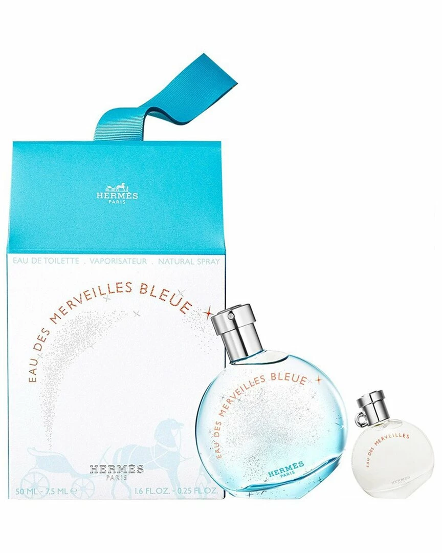 Hermès Women's Eau Des Merveilles Bleue 2pc Set (Authentic Pre-Owned) Fragrance