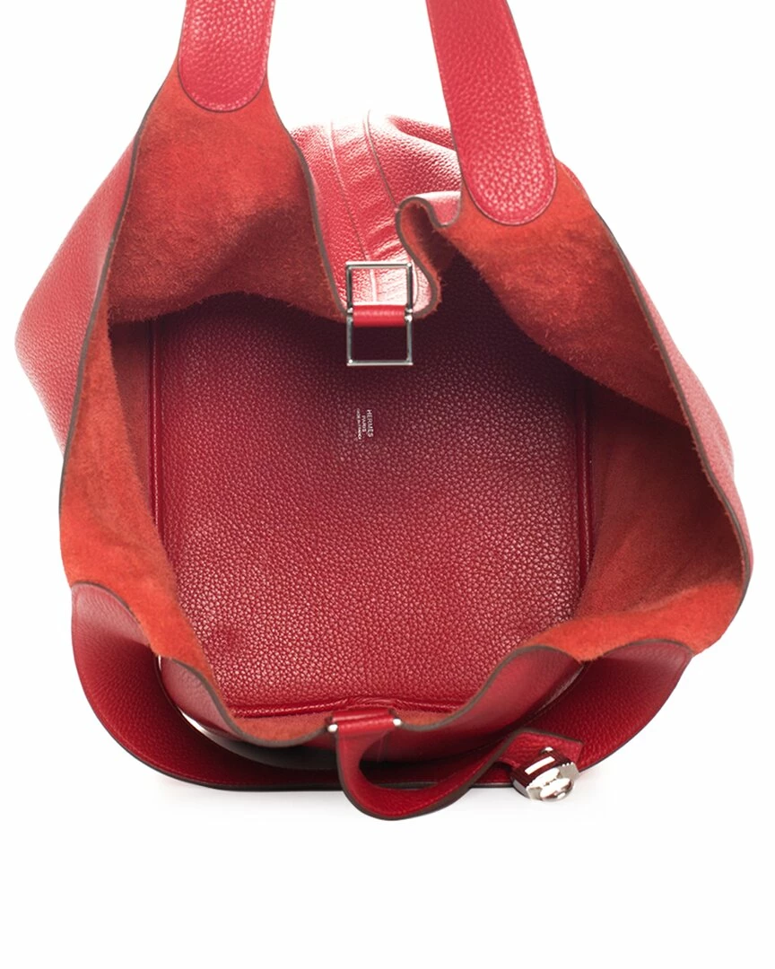 Hermès Leather Picotin Lock 26 Bag (Authentic Pre-Owned) Women Shoulder Bags - Image 4