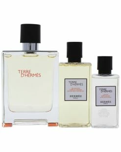 Hermès Men's Terre DHermès 3pc Gift Set (Authentic Pre-Owned) Cologne & Aftershave