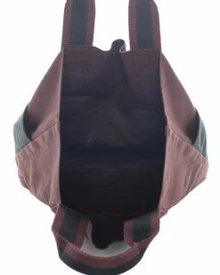 Hermès Purple Canvas Fourre Tout Cabas Tote (Authentic Pre-Owned) Women Shoulder Bags -Hermès Shop 1160402216 RLLZ 4