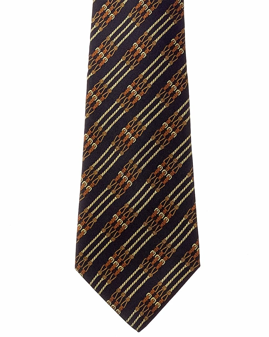 Hermès Silk Tie (Authentic Pre-Owned) Men Ties & Formal Accessories 4 Hermès Silk Tie (Authentic Pre-Owned) Men Ties & Formal Accessories - Image 2