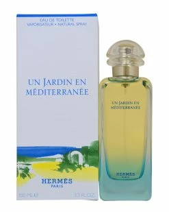 Hermès Unisex 3.3oz Un Jardin En Mediterranee Eau De Toilette Spray (Authentic Pre-Owned) Women Fragrance