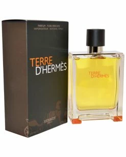 Hermès Terre D'Hermès 6.7oz Pure Perfume Spray (Authentic Pre-Owned) Men Cologne & Aftershave