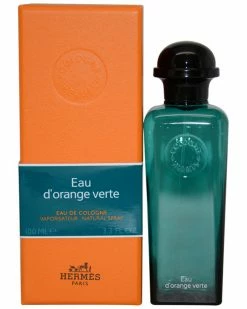 Hermès Hermes Eau D'Orange Verte EDC Spray 3.3oz Eau De Cologne Spray Men Cologne & Aftershave