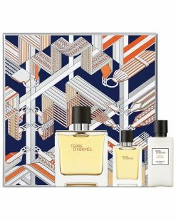 Hermès Men's 3.3oz Terre D'Hermès Eau De Toilette Spray Travel Set (Authentic Pre-Owned) Cologne & Aftershave