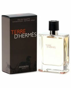 Hermès Men's 3.3oz Terre D'Hermès Eau De Toilette Spray Cologne & Aftershave