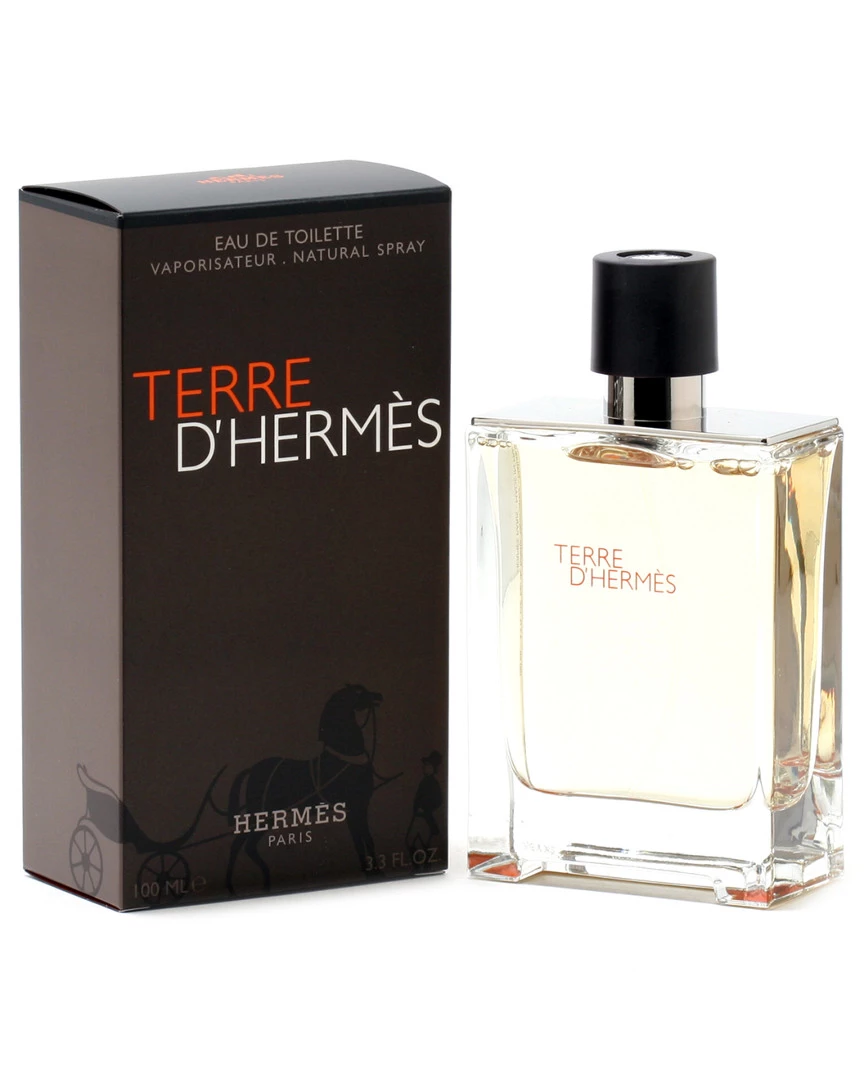 Hermès Men's 3.3oz Terre D'Hermès Eau De Toilette Spray Cologne & Aftershave 3 Hermès Men's 3.3oz Terre D'Hermès Eau De Toilette Spray Cologne & Aftershave