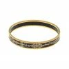 Hermès Printed Enamel Narrow Bangle MM (Authentic Pre-Owned) Women Bracelets