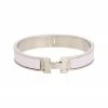 Hermès Palladium Clic Clac H Bangle (Authentic Pre-Owned) Women Bracelets