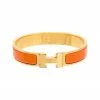 Hermès Gold-Tone Clic Clac H Bangle (Authentic Pre-Owned) Women Bracelets