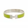 Hermès Silver-Tone Clic Clac H Bangle (Authentic Pre-Owned) Women Bracelets