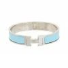 Hermès Silver-Tone Clic Clac H Bangle (Authentic Pre-Owned) Women Bracelets