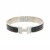 Hermès Silver-Tone Clic Clac H Bangle (Authentic Pre-Owned) Women Bracelets -Hermès Shop 6020457679 RLLZ 1